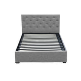 Artiss Bed Frame King Single Size Gas Lift Grey VILA