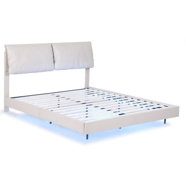 Artiss Queen Bed Frame with RGB LED Lighting