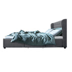 Artiss Mila Queen Bed Frame with Storage