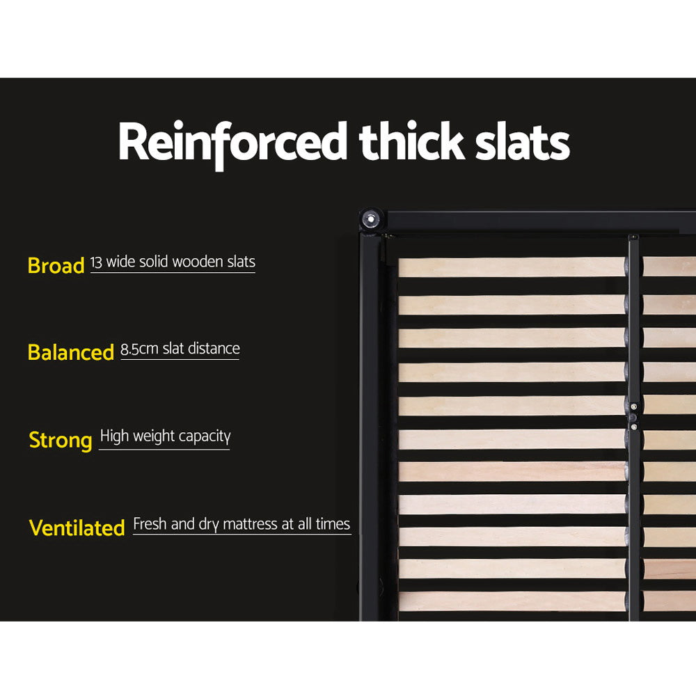 Artiss Mila Queen Bed Frame with Storage