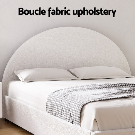 Artiss ELLA Gas Lift Bed Frame – Queen