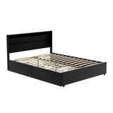 Artiss Dunn Queen Size LED Bed Frame