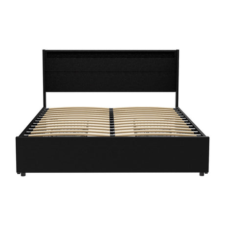 Artiss Dunn Queen Size LED Bed Frame