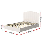 Artiss Bed Frame Queen Size Boucle FION