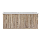 Cefito Oak Wall-Hung Vanity Unit 915mm