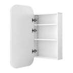 Cefito Bathroom Mirror Cabinet Medicine Shaving Arch Wall Hung 450x900mm White