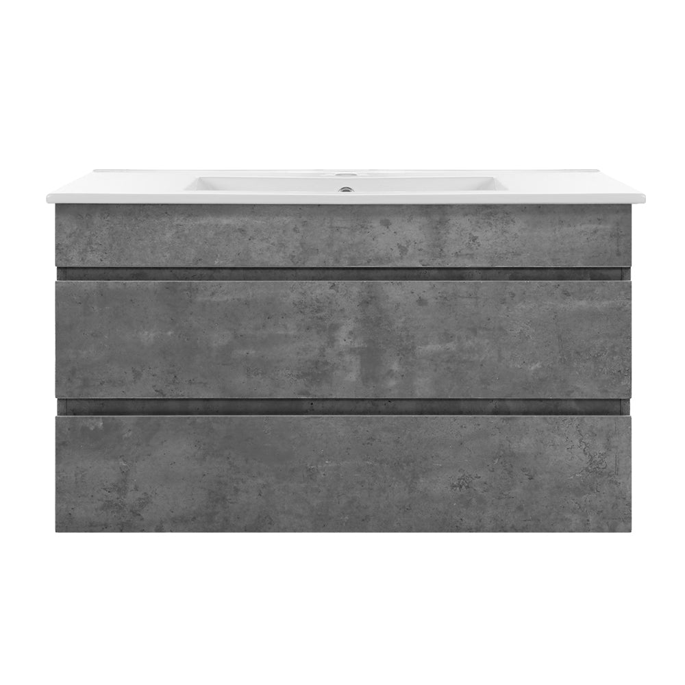 Cefito 915mm Grey Vanity Unit with Basin
