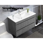 Cefito 915mm Grey Vanity Unit with Basin
