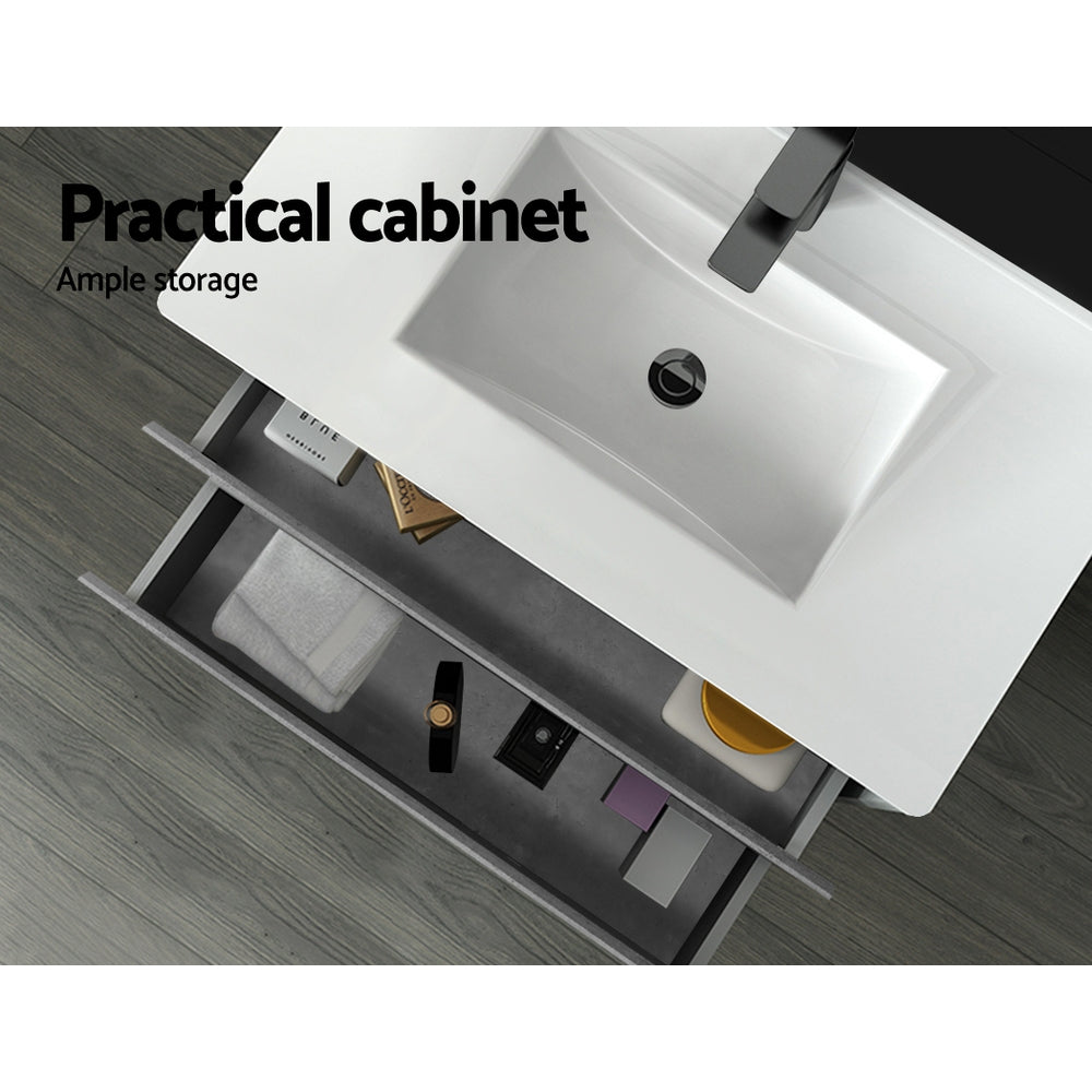 Cefito 915mm Grey Vanity Unit with Basin