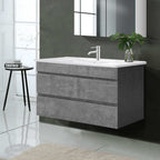 Cefito 915mm Grey Vanity Unit with Basin