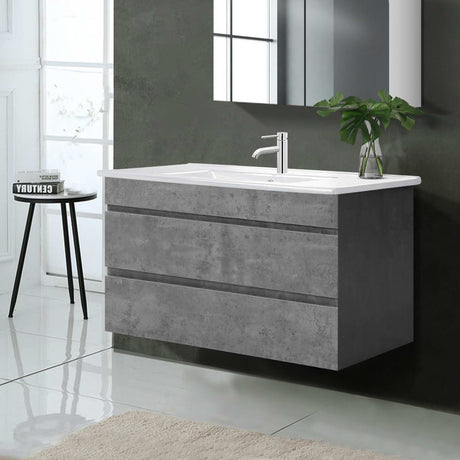 Cefito 915mm Grey Vanity Unit with Basin