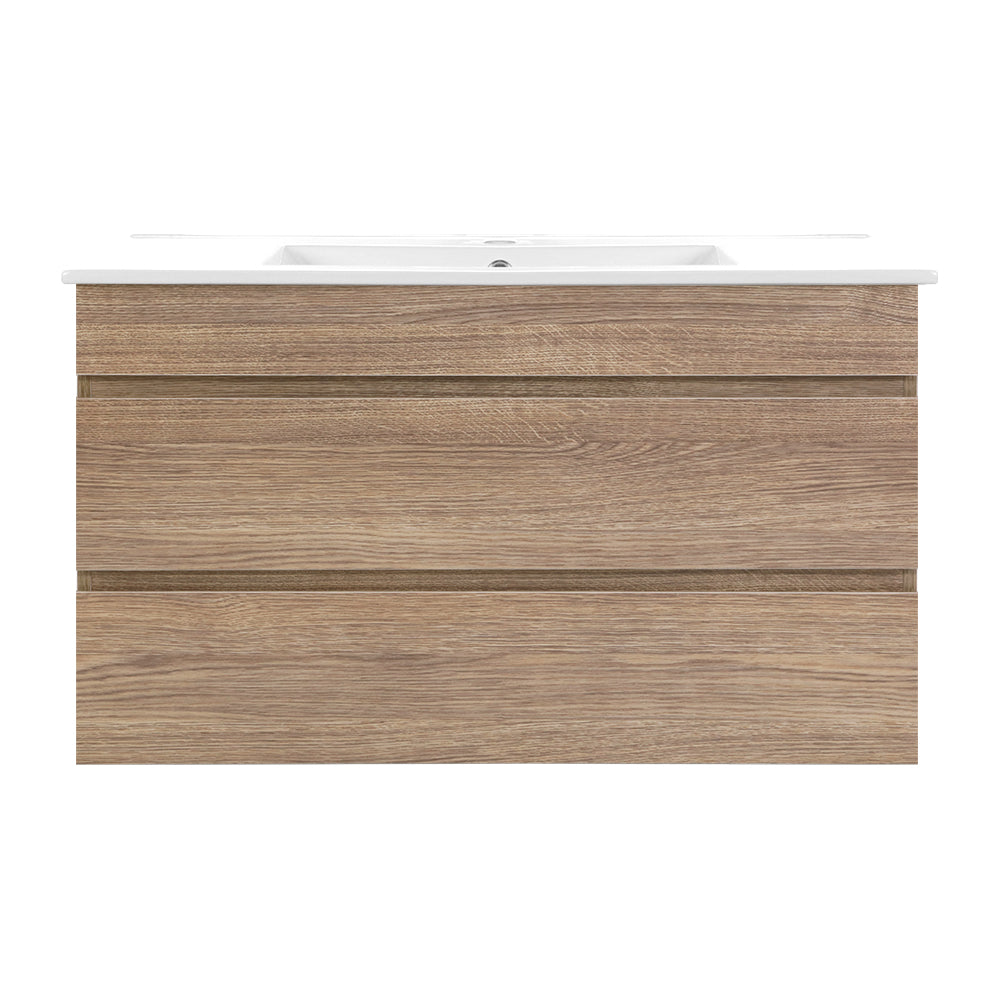 Cefito 915mm Oak Vanity Unit with Basin