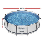 Bestway Steel Pro 366cm Above Ground Pool