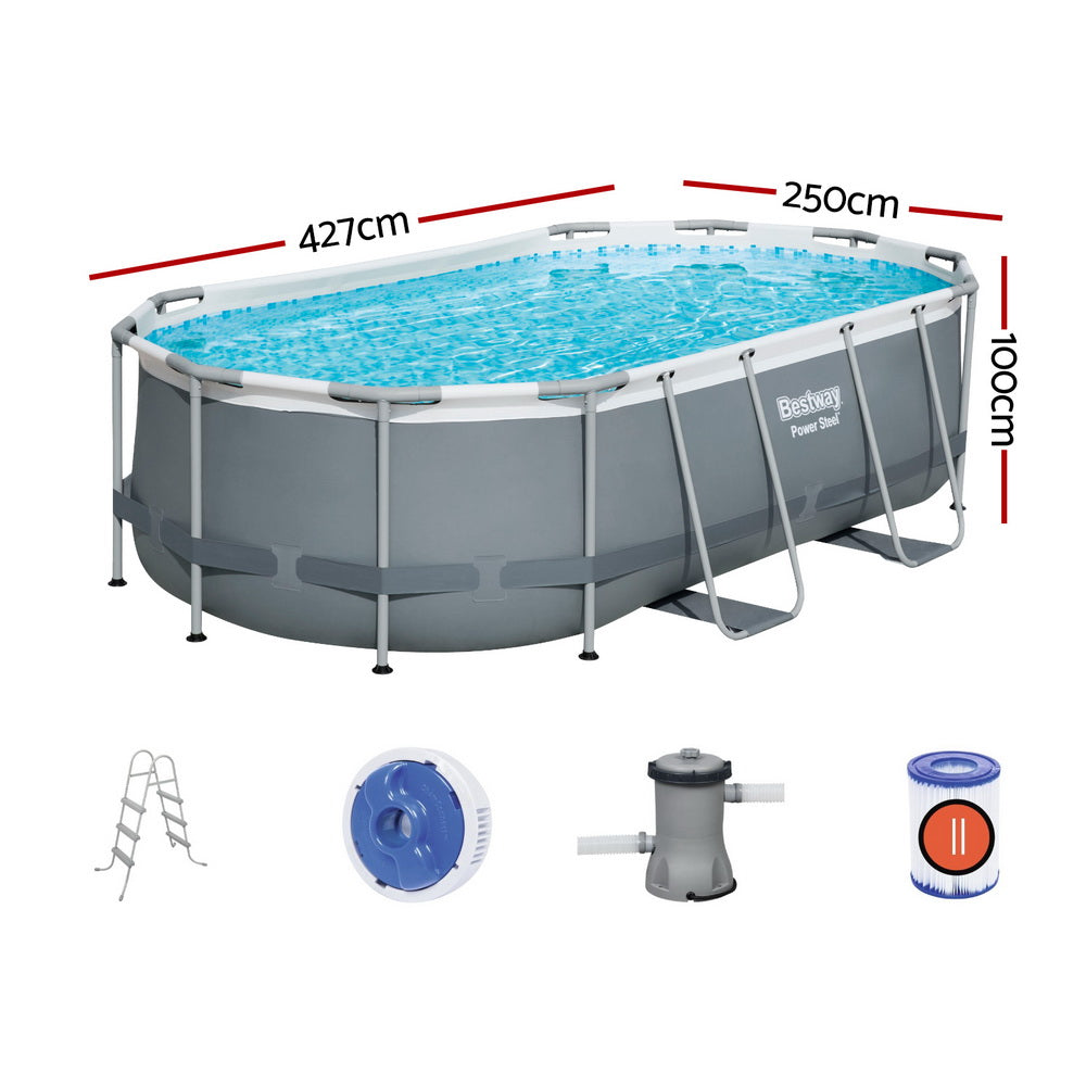 Bestway Power Steel Frame Above Ground Pool