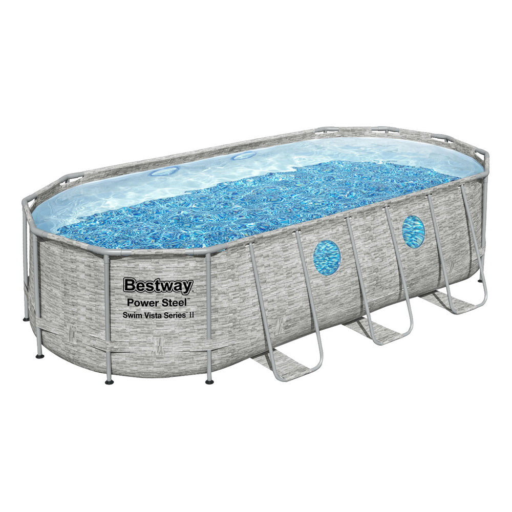 Bestway Power Steel Above Ground Pool 549x274x122cm