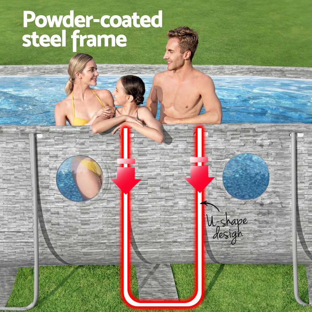 Bestway Power Steel Above Ground Pool 549x274x122cm