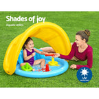 Bestway Inflatable Kids Pool with Canopy