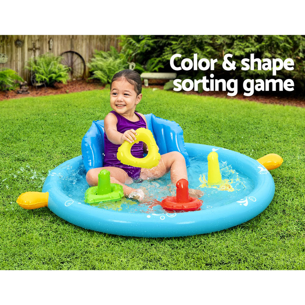 Bestway Inflatable Kids Pool with Canopy