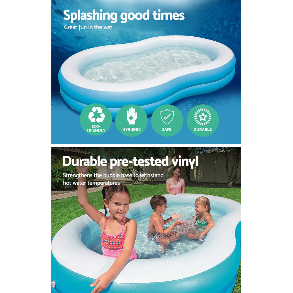 Bestway Kids Inflatable Pool - 262x157x46cm