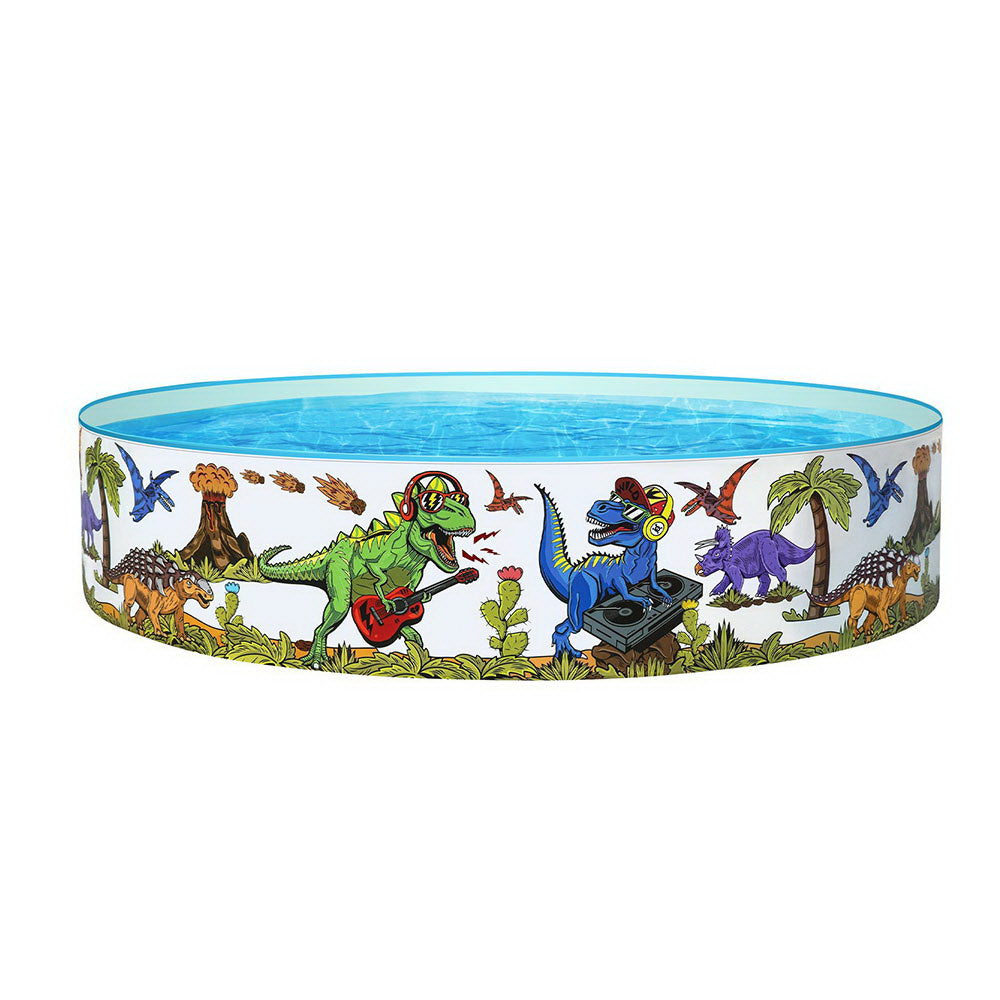 Dinosaur-Themed Kids Pool - 183x38cm