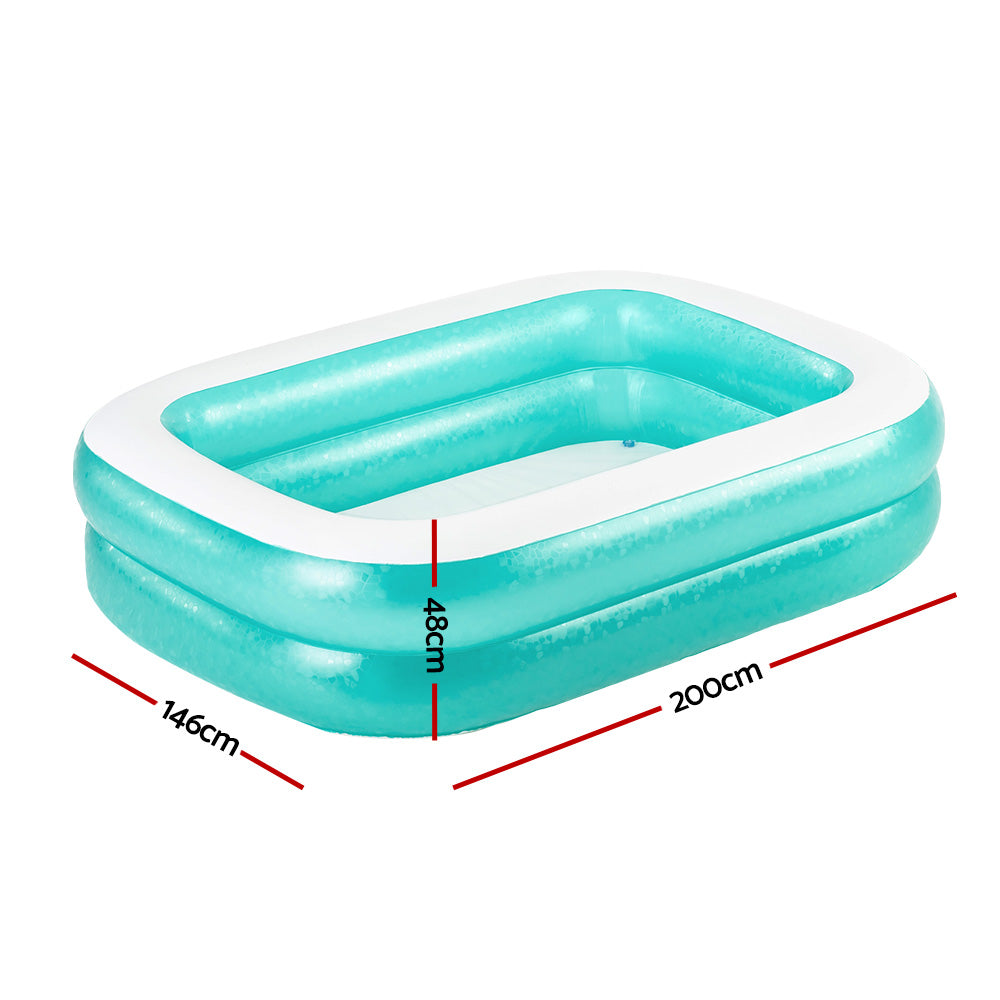 Bestway Kids Inflatable Pool 200x146x48cm