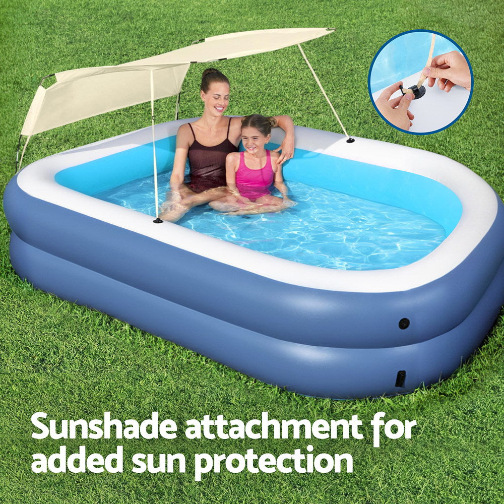 Bestway Kids Inflatable Splash Pool with Sunshade