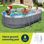 Bestway Power Steel Frame Swimming Pool Set