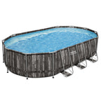 Bestway Steel Frame Swimming Pool Set 6.1x3.66m