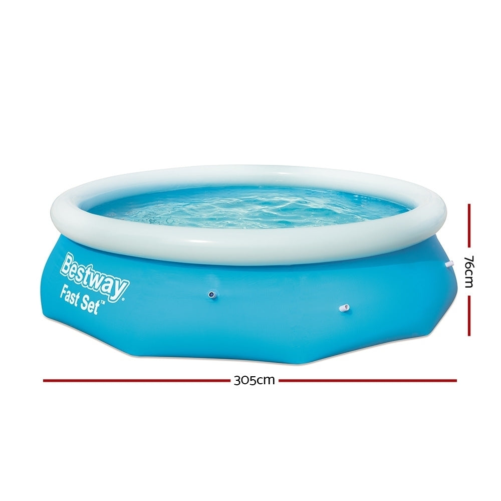 Bestway 305x76cm Fast Set Inflatable Pool
