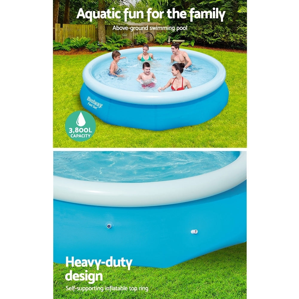 Bestway 305x76cm Fast Set Inflatable Pool