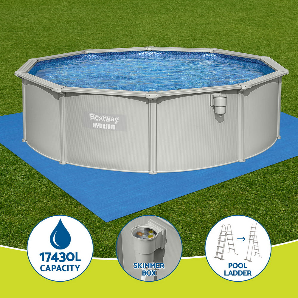 Bestway Hydrium Steel Frame Round Pool Set