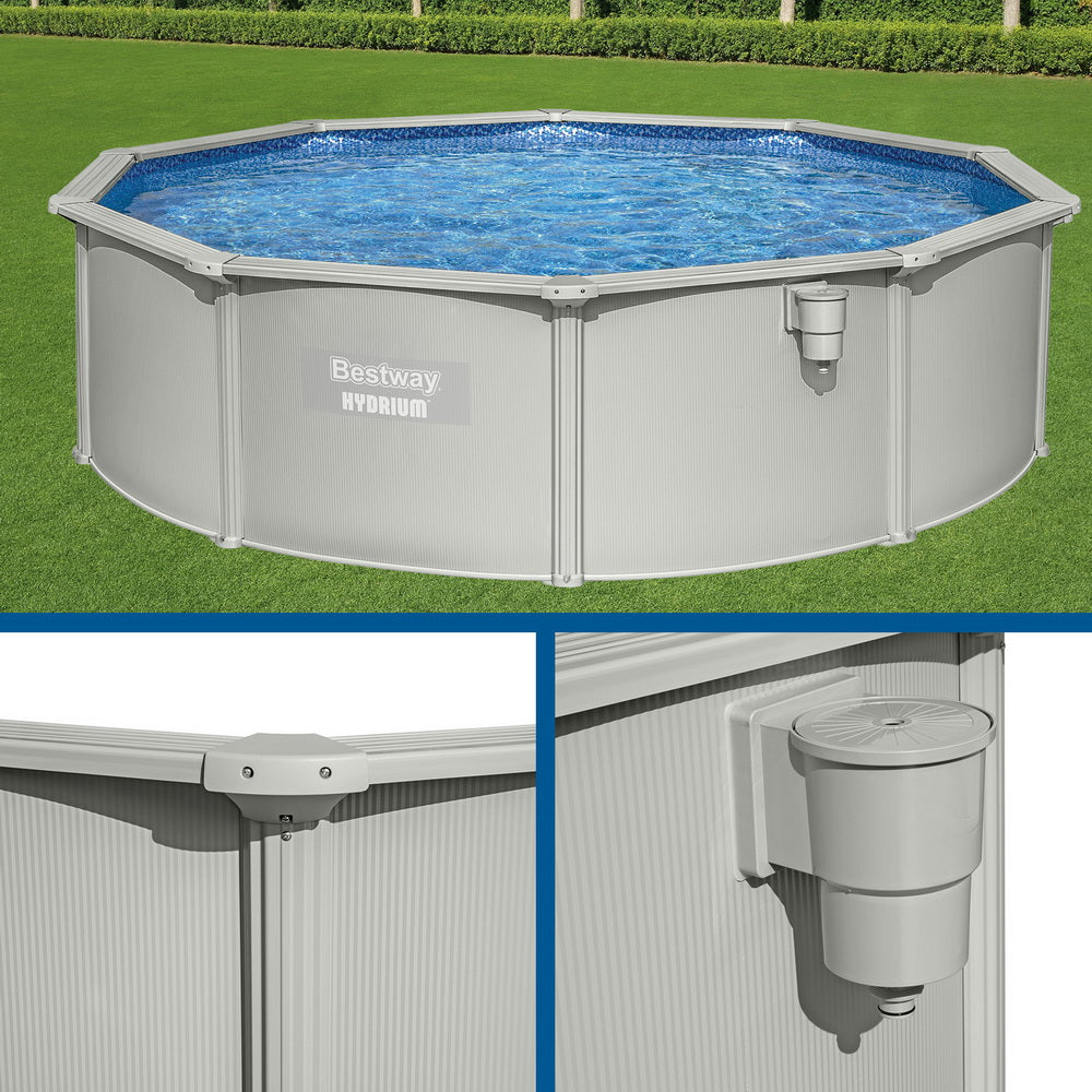 Bestway Hydrium Steel Frame Round Pool Set