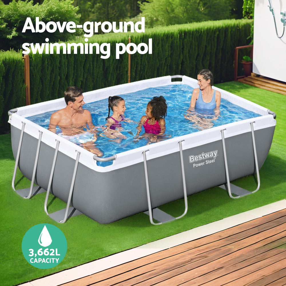 Bestway Power Steel Frame Pool 282x196cm
