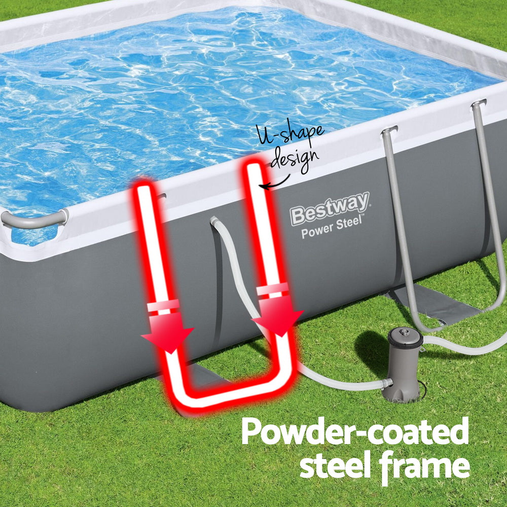 Bestway Power Steel Frame Pool 282x196cm