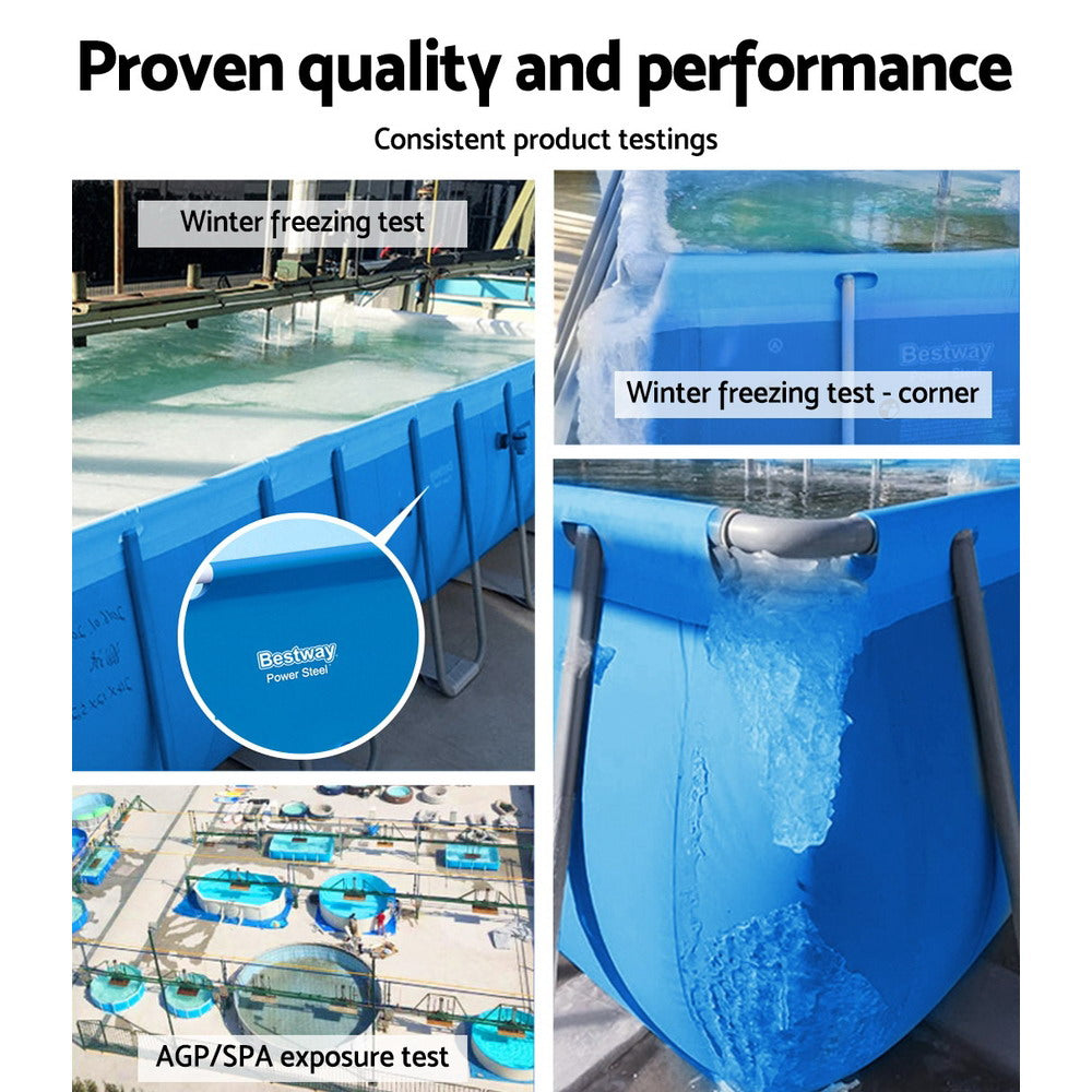 Bestway Steel Frame Above Ground Pool 300x201x66cm