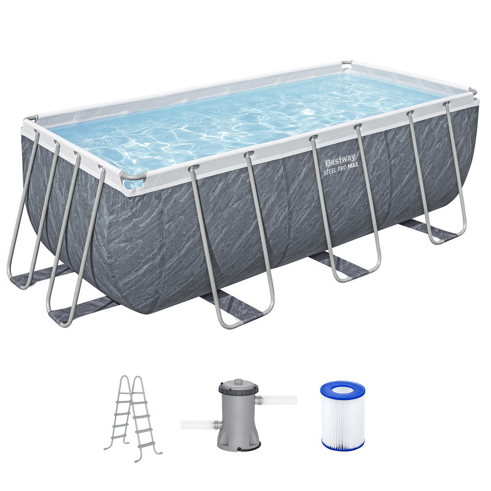 Bestway Power Steel Above-Ground Pool Set
