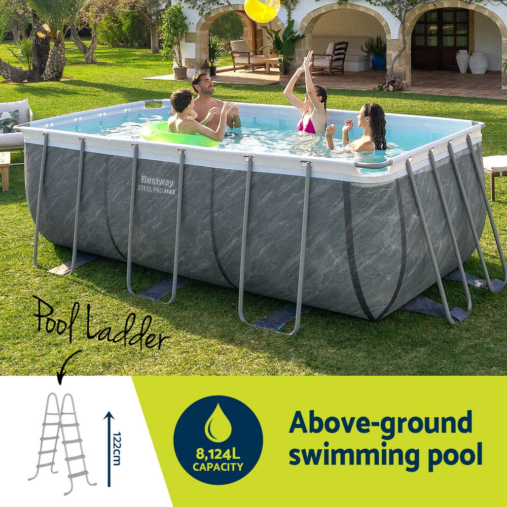 Bestway Power Steel Above-Ground Pool Set