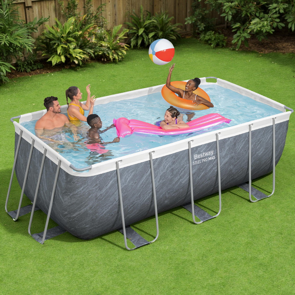 Bestway Power Steel Above-Ground Pool Set