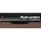 Elegant 3-Tier PU Leather Shoe Storage Bench