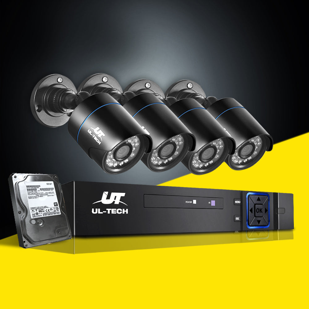 UL-tech 8CH CCTV Security System with 4TB Storage