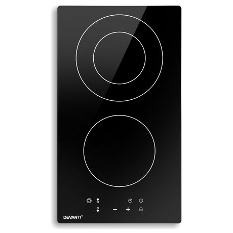30cm Electric Ceramic Cooktop with Safety Features