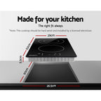 30cm Electric Ceramic Cooktop with Safety Features