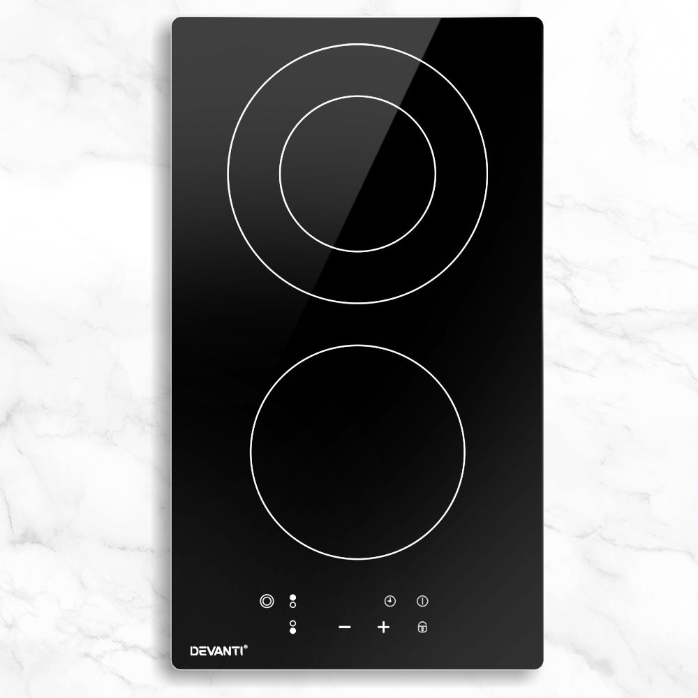 30cm Electric Ceramic Cooktop with Safety Features