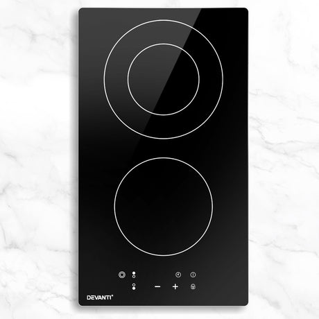 30cm Electric Ceramic Cooktop with Safety Features