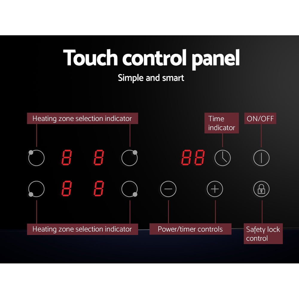 60cm Electric Ceramic Touch Control Cooktop
