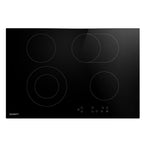 Electric Ceramic Cooktop - 77cm, 6 Zones