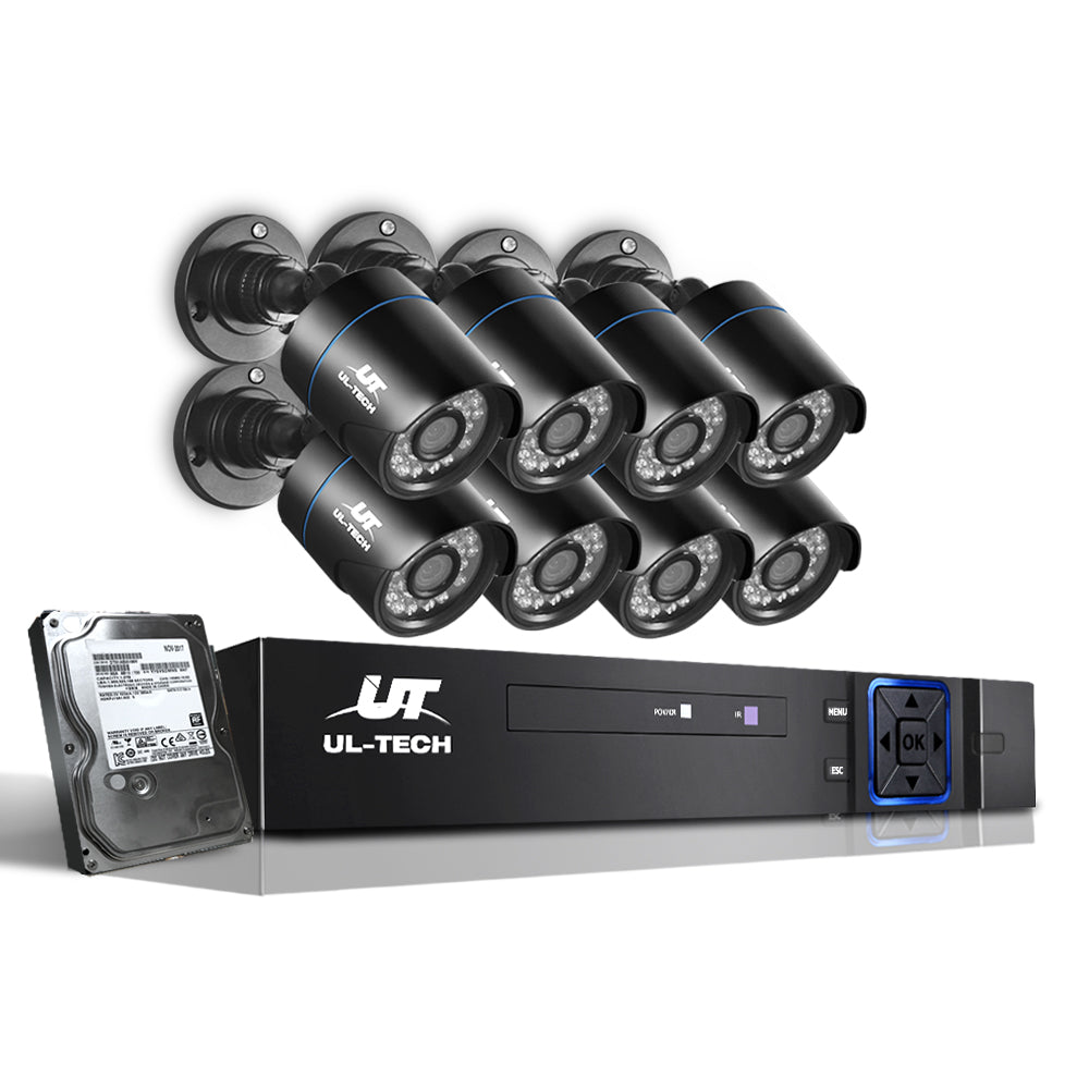 UL-Tech 8CH DVR CCTV Security System