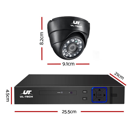 UL-Tech 8CH HD CCTV Security System