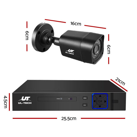 UL-Tech 8CH 1080P CCTV Security System