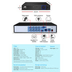UL-Tech 8CH 1080P CCTV Security System